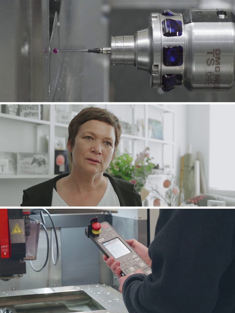 Ausschnitte aus verschiedenen Videos ob Interview oder Industrie